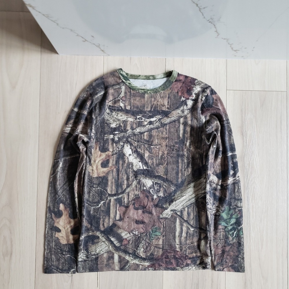RedHead Shirt Unisex S Brown Camo Mossy Oak Break Up Infinity Long Sleeve Hunter